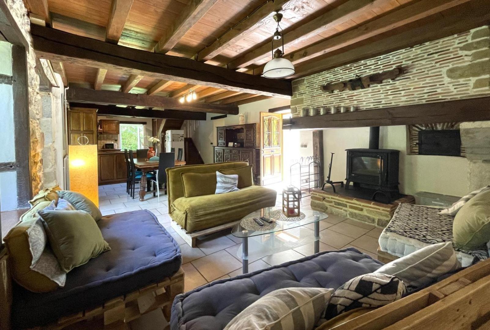 B&B - Chambres D'Hotes Acoucoula Orthez Bagian luar foto